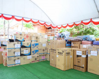 ภาคส่วนต่างๆ พร้อมใจมอบสิ่งของและปัจจัยให้เหล่ากาชาดจังหวัดส ... พารามิเตอร์รูปภาพ 16