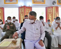 ผู้ว่าฯ สุราษฎร์ธานีนำพุทธศาสนิกชนทุกหมู่เหล่าร่วมเจริญพระพุ ... พารามิเตอร์รูปภาพ 16