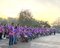 พิธีเปิดกิจกรรมคนพิการ “วิ่งด้วยกัน Run 2 Gether สุราษฎร์ธาน ... พารามิเตอร์รูปภาพ 4