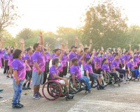 พิธีเปิดกิจกรรมคนพิการ “วิ่งด้วยกัน Run 2 Gether สุราษฎร์ธาน ... พารามิเตอร์รูปภาพ 5