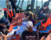 รองผู้ว่าราชการจังหวัดสุราษฎร์ธานี ร่วมตรวจบูรณาการระหว่างหน ... พารามิเตอร์รูปภาพ 5