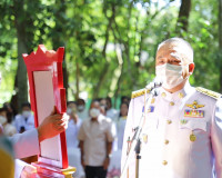 ผู้ว่าราชการจังหวัดสุราษฎร์ธานี ร่วมพิธีฉลองสมณศักดิ์ พระราช ... พารามิเตอร์รูปภาพ 4