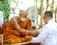 ผู้ว่าราชการจังหวัดสุราษฎร์ธานี ร่วมพิธีฉลองสมณศักดิ์ พระราช ... พารามิเตอร์รูปภาพ 10