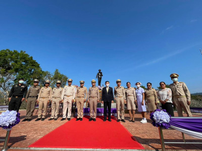 พิธีวางพวงมาลาถวายสักการะ เนื่องใน "วันวิภาวดีรังสิต" ประจำป ... พารามิเตอร์รูปภาพ 1