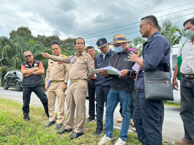 รองผู้ว่าราชการจังหวัดฯ ลงพื้นที่ตรวจสถานที่ขออนุญาตสิ่งปลูก ... พารามิเตอร์รูปภาพ 1