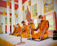 พิธีถวายภัตตาหารเพลพระราชทานของพระบาทสมเด็จพระเจ้าอยู่หัว แด ... พารามิเตอร์รูปภาพ 6