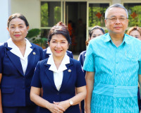 ผู้ว่าราชการจังหวัดสุราษฎร์ธานี จับมือนายกเหล่ากาชาดจังหวัดส ... พารามิเตอร์รูปภาพ 1