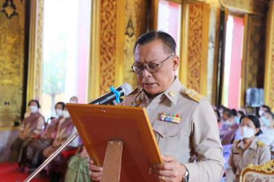 รองผู้ว่าราชการจังหวัดสุราษฎร์ธานี เป็นประธานฝ่ายฆราวาสในพิธ ... พารามิเตอร์รูปภาพ 1