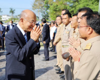 องคมนตรี ตรวจเยี่ยมโรงพยาบาลสมเด็จพระยุพราชเวียงสระ จ.สุราษฎ ... พารามิเตอร์รูปภาพ 9