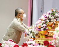 จังหวัดสุราษฎร์ธานี จัดพิธีถวายราชสักการะ พระบาทสมเด็จพระจุล ... พารามิเตอร์รูปภาพ 1