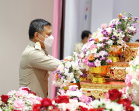 จังหวัดสุราษฎร์ธานี จัดพิธีถวายราชสักการะ พระบาทสมเด็จพระจุล ... พารามิเตอร์รูปภาพ 9