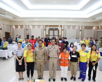 พิธีเปิดการฝึกอบรมหลักสูตรอาสาสมัครฉุกเฉินการแพทย์ (Emergenc ... พารามิเตอร์รูปภาพ 6