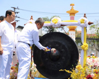 ชาวจังหวัดสุราษฎร์ธานีพร้อมใจร่วมขบวนแห่ผ้าห่มพระธาตุศรีสุรา ... พารามิเตอร์รูปภาพ 1