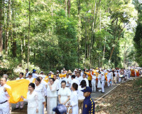 ชาวจังหวัดสุราษฎร์ธานีพร้อมใจร่วมขบวนแห่ผ้าห่มพระธาตุศรีสุรา ... พารามิเตอร์รูปภาพ 12