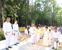 ชาวจังหวัดสุราษฎร์ธานีพร้อมใจร่วมขบวนแห่ผ้าห่มพระธาตุศรีสุรา ... พารามิเตอร์รูปภาพ 13