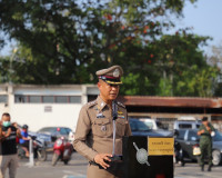 รองผู้ว่าราชการจังหวัดสุราษฎร์ธานี ร่วมในพิธีปล่อยแถวระดมกวา ... พารามิเตอร์รูปภาพ 4