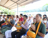 พิธีบรรพชาสามเณรและบวชศีลจาริณี ภายใต้โครงการเสริมสร้างคุณธร ... พารามิเตอร์รูปภาพ 13
