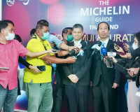 รองผู้ว่าราชการจังหวัดสุราษฎร์ธานี ร่วมงานแถลงข่าวประกาศเปิด ... พารามิเตอร์รูปภาพ 10