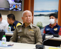 จังหวัดสุราษฎร์ธานีร่วมเปิดศูนย์อำนวยการป้องกันและลดอุบัติเห ... พารามิเตอร์รูปภาพ 6