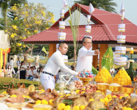 จังหวัดสุราษฎร์ธานี บวงสรวงศาลหลักเมือง ส่งเสริมประเพณีที่ดี ... พารามิเตอร์รูปภาพ 9