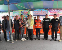 รองผู้ว่าราชการจังหวัดสุราษฎร์ธานี ลงพื้นที่ตรวจเยี่ยมและติด ... พารามิเตอร์รูปภาพ 15