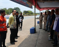 รองผู้ว่าราชการจังหวัดสุราษฎร์ธานี ลงพื้นที่ตรวจเยี่ยมและติด ... พารามิเตอร์รูปภาพ 16