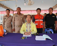 รองผู้ว่าราชการจังหวัดสุราษฎร์ธานี ลงพื้นที่ตรวจเยี่ยมและติด ... พารามิเตอร์รูปภาพ 19
