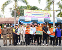 ผู้ว่าราชการจังหวัดสุราษฎร์ธานี ลงพื้นที่ตรวจเยี่ยมจุดตรวจจุ ... พารามิเตอร์รูปภาพ 3