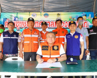 ผู้ว่าราชการจังหวัดสุราษฎร์ธานี ลงพื้นที่ตรวจเยี่ยมจุดตรวจจุ ... พารามิเตอร์รูปภาพ 7