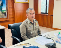 รองผู้ว่าราชการจังหวัดสุราษฎร์ธานี ร่วมประชุมผ่านระบบการประช ... พารามิเตอร์รูปภาพ 2
