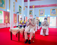 นายบันดาล สภิรชวาล เป็นประธานฝ่ายฆราวาส พิธีถวายภัตตาหารเพล  ... พารามิเตอร์รูปภาพ 5