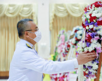 ผู้ว่าฯสุราษฎร์ธานีนำข้าราชการและประชาชนทุกหมู่เหล่าร่วมพิธี ... พารามิเตอร์รูปภาพ 1