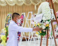 ผู้ว่าฯสุราษฎร์ธานีนำข้าราชการและประชาชนทุกหมู่เหล่าร่วมพิธี ... พารามิเตอร์รูปภาพ 16