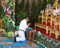 พิธีเจริญพระพุทธมนต์เฉลิมพระเกียรติ พระบาทสมเด็จพระเจ้าอยู่ห ... พารามิเตอร์รูปภาพ 2