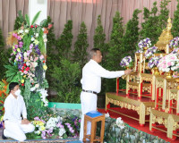 พิธีเจริญพระพุทธมนต์เฉลิมพระเกียรติ พระบาทสมเด็จพระเจ้าอยู่ห ... พารามิเตอร์รูปภาพ 5