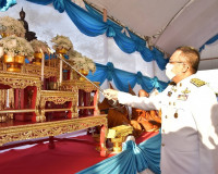 จังหวัดสุราษฎร์ธานี พร้อมใจร่วมพิธีทำบุญตักบาตรข้าวสารอาหารแ ... พารามิเตอร์รูปภาพ 2