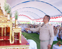 พิธีวางพวงมาลาถวายสักการะ และกล่าวสดุดีเทิดพระเกียรติ พลเรือ ... พารามิเตอร์รูปภาพ 5