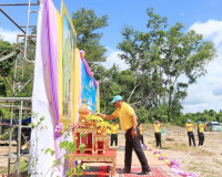 พุทธศาสนิกชนจังหวัดสุราษฎร์ธานีพร้อมใจทำบุญตักบาตร ถวายพระรา ... พารามิเตอร์รูปภาพ 19