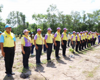 พุทธศาสนิกชนจังหวัดสุราษฎร์ธานีพร้อมใจทำบุญตักบาตร ถวายพระรา ... พารามิเตอร์รูปภาพ 26