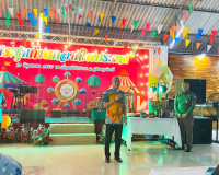รองผู้ว่าราชการจังหวัดสุราษฎร์ธานี กล่าวต้อนรับ นางสาวฐาปนีย ... พารามิเตอร์รูปภาพ 7