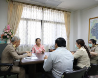 รองผู้ว่าราชการจังหวัดสุราษฎร์ธานี รับรายงานความคืบหน้าการขั ... พารามิเตอร์รูปภาพ 5