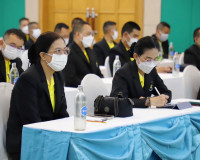 รองผู้ว่าราชการจังหวัดสุราษฎร์ธานี ให้การต้อนรับพลอากาศตรี ว ... พารามิเตอร์รูปภาพ 3
