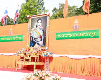ผู้ว่าฯ สุราษฎร์ธานีนำข้าราชการและประชาชนร่วมพิธีถวายพระพรชั ... พารามิเตอร์รูปภาพ 1