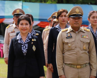 ผู้ว่าฯ สุราษฎร์ธานีนำข้าราชการและประชาชนร่วมพิธีถวายพระพรชั ... พารามิเตอร์รูปภาพ 9