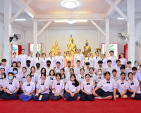 จังหวัดสุราษฎร์ธานี จัดพิธีทำบุญตักบาตรถวายพระกุศล และพิธีถว ... พารามิเตอร์รูปภาพ 5