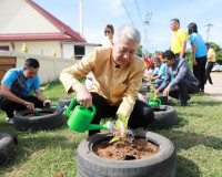 กิจกรรม &quot;วัด ประชา รัฐ สร้างสุข สู่ปฏิบัติการปลูกผักสวนครัวเ ... พารามิเตอร์รูปภาพ 1