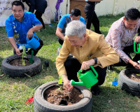 กิจกรรม &quot;วัด ประชา รัฐ สร้างสุข สู่ปฏิบัติการปลูกผักสวนครัวเ ... พารามิเตอร์รูปภาพ 8