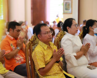 จังหวัดสุราษฎร์ธานีจัดพิธีวันบูรพาจารย์ทำบุญอุทิศถวายหลวงพ่อ ... พารามิเตอร์รูปภาพ 8