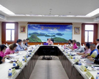 การประชุมคณะกรรมการบริหารงานจังหวัดแบบบูรณาการจังหวัดสุราษฎร ... พารามิเตอร์รูปภาพ 9