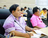การประชุมเตรียมความพร้อมการจัดงานประเพณีชักพระ ทอดผ้าป่าและแ ... พารามิเตอร์รูปภาพ 7